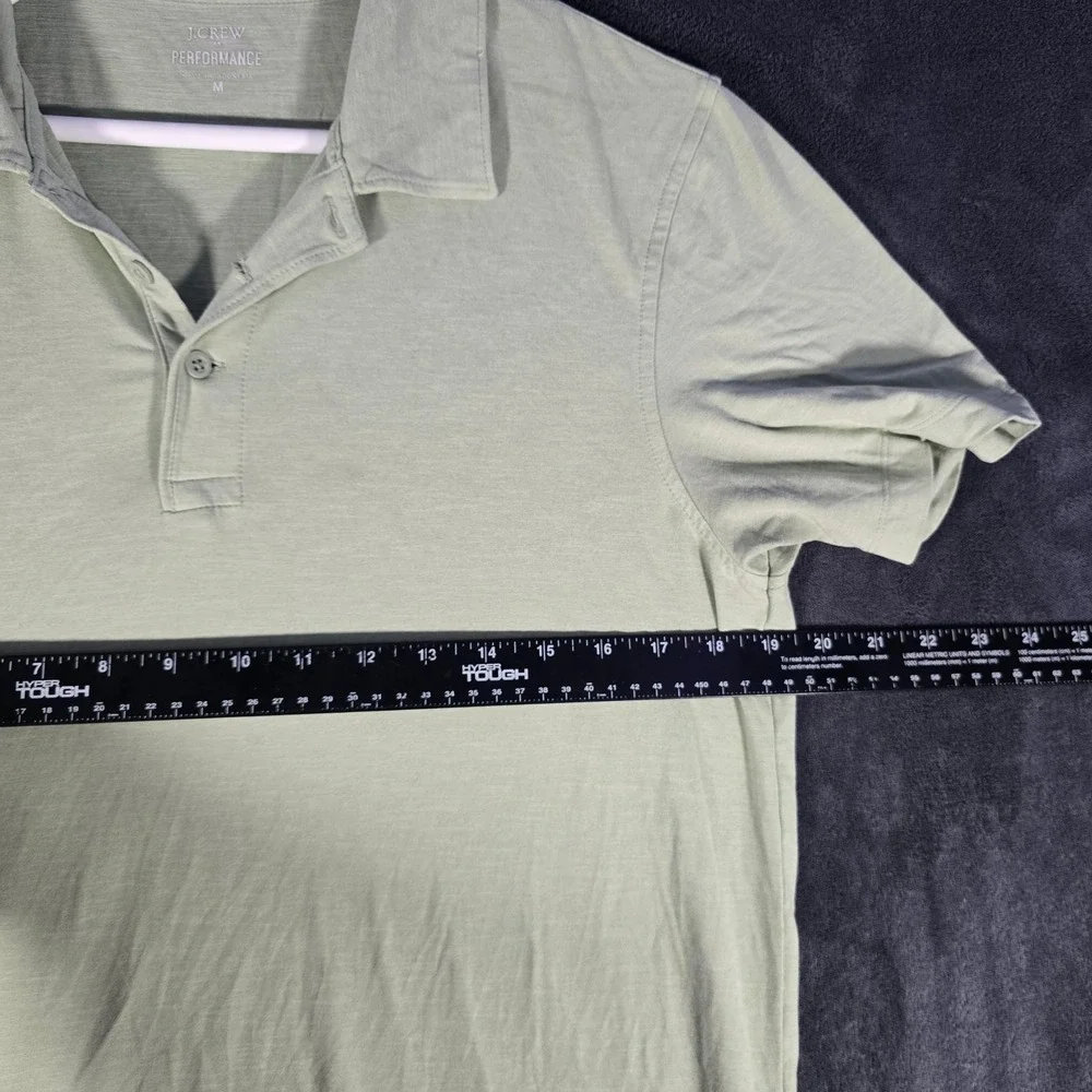 J Crew Performance Polo Shirt‎ Mens Medium M Short Sleeve Casual Top